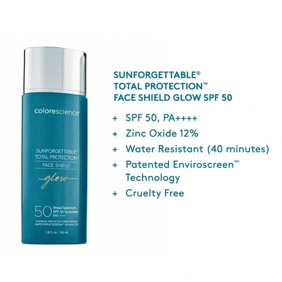 Colorescience Sunforgettable Total Protection Face Shield Glow SPF 50 - Picture 8 of 9